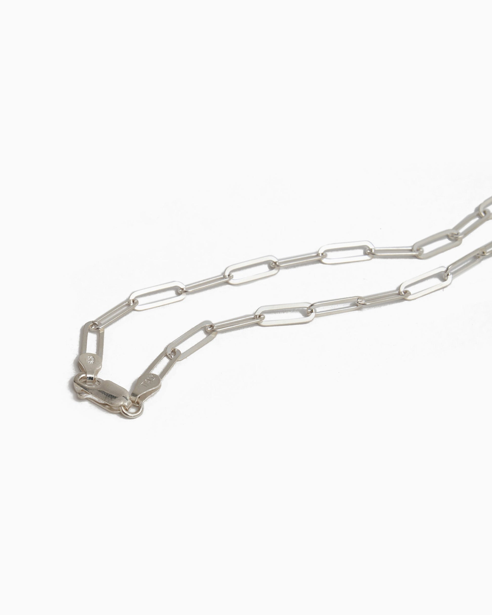 Sterling Silver Paperclip Chain