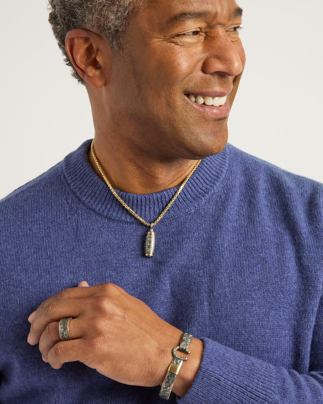 Cylinder Pendant with St. John Coordinates