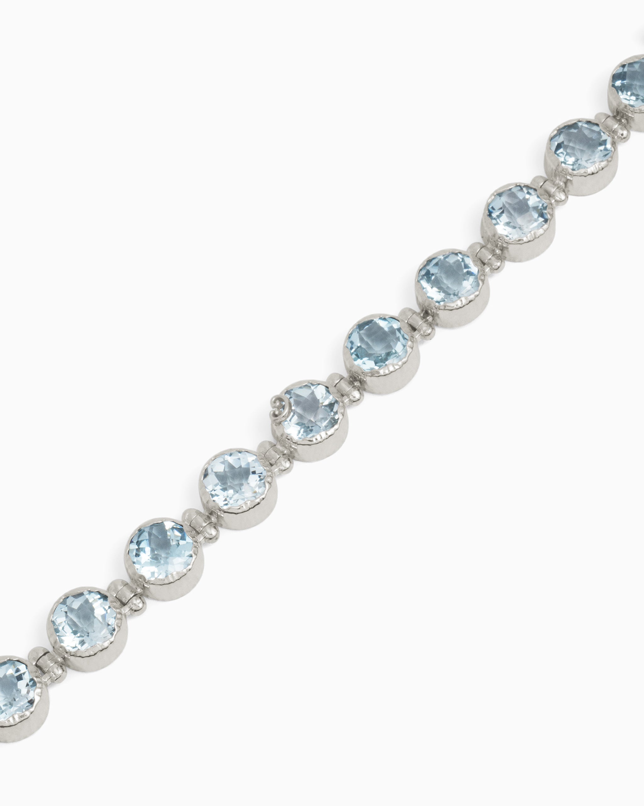 Water Texture Stone Link Bracelet