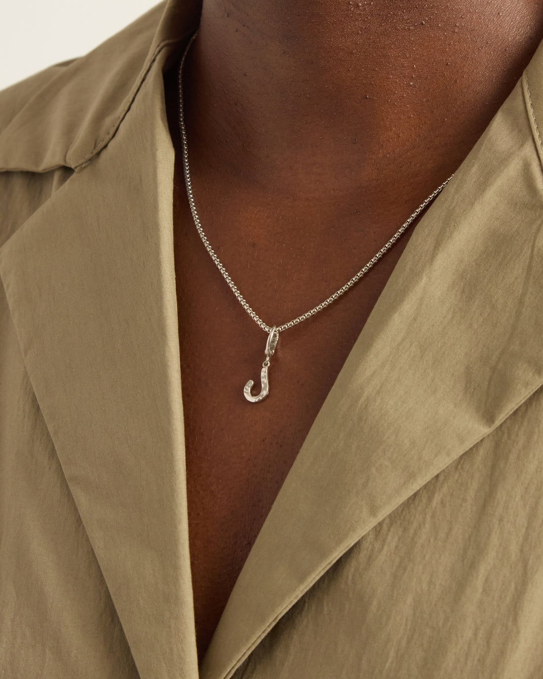 St. John Hook Charm with Crab Claw Bail