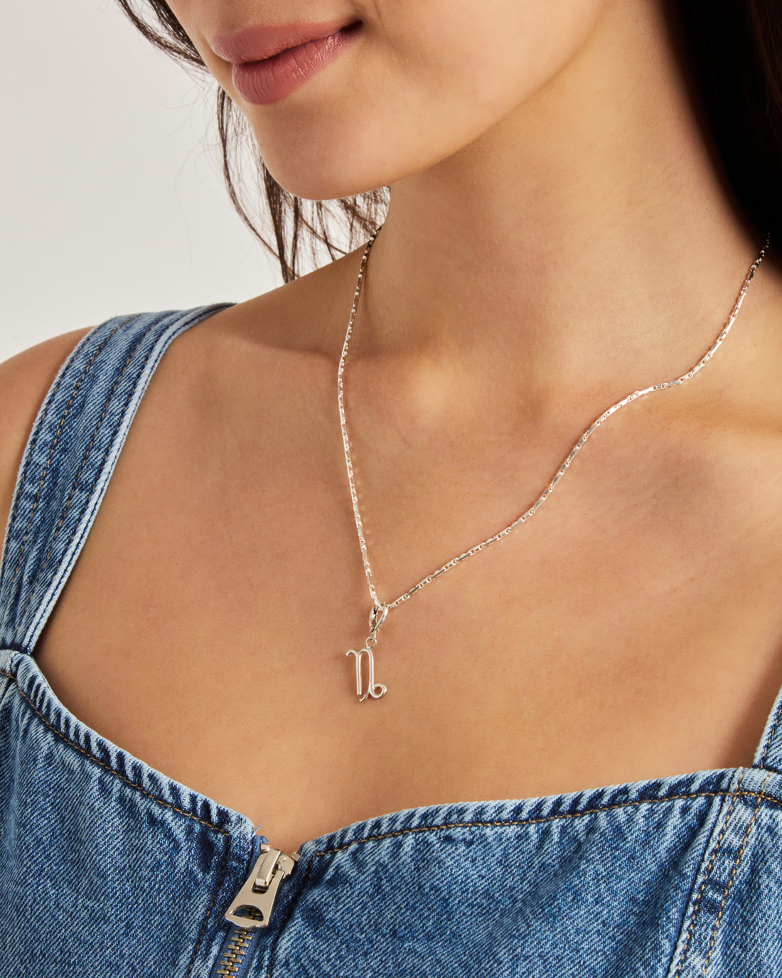 Astrology Charm with Crab Claw Bail - Capricorn