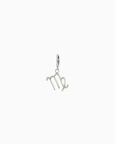 Astrology Charm with Crab Claw Bail - Virgo