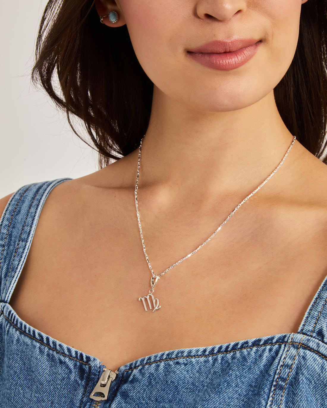 Astrology Charm with Crab Claw Bail - Virgo
