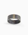 Salty Water Texture Band Ring