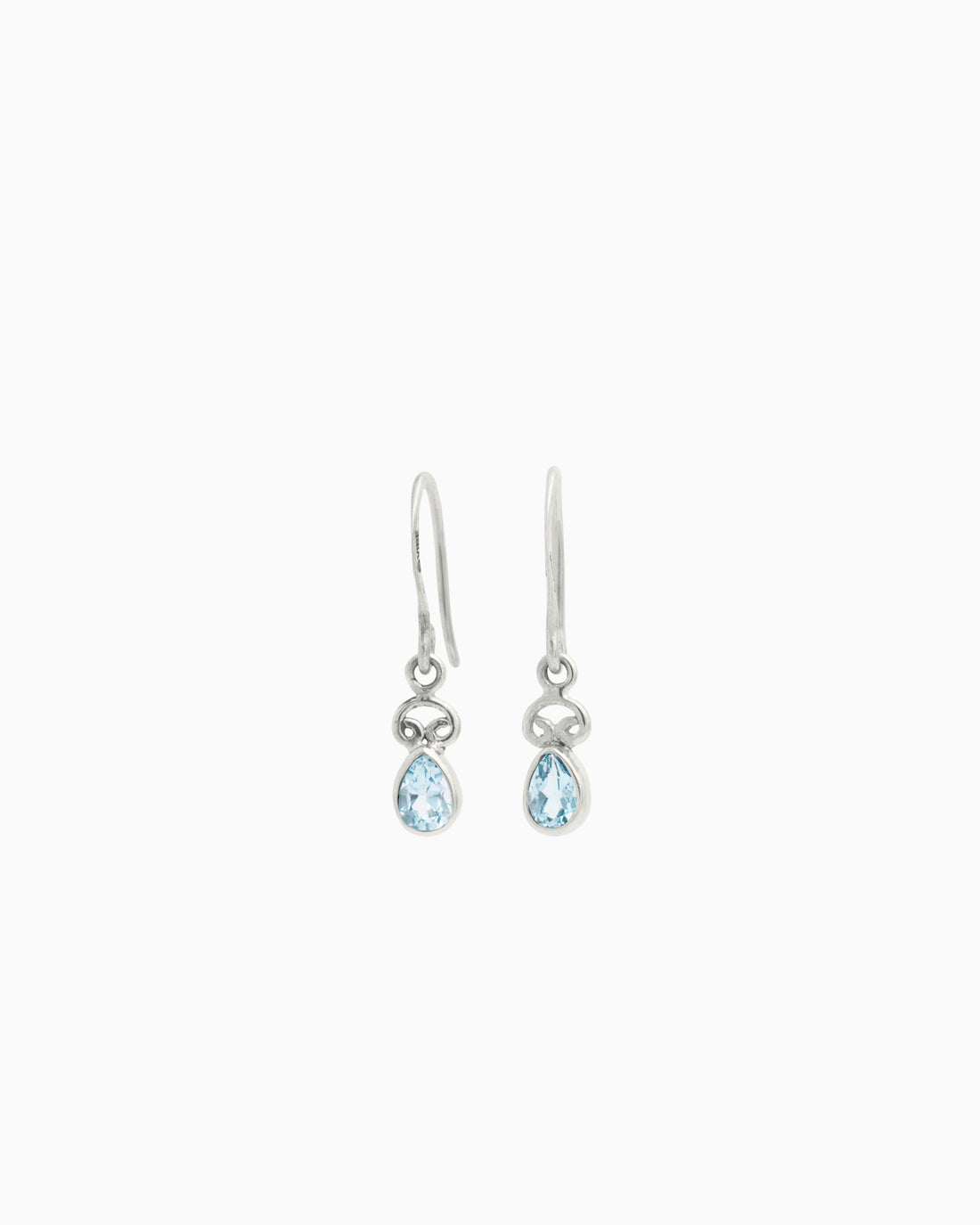 Teardrop Dangles - Hampton Blue Topaz