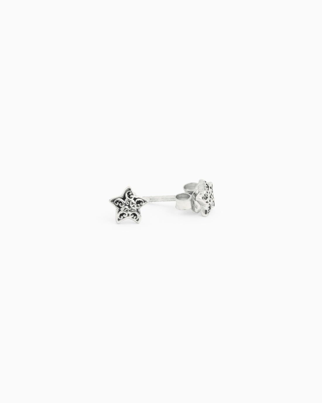 Starfish Studs with Petroglyph Texture