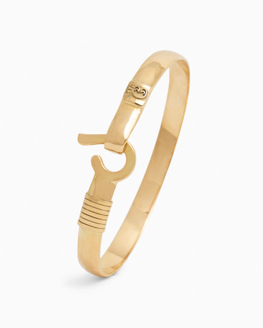 14K Gold St. John Hook Bracelet, 6mm