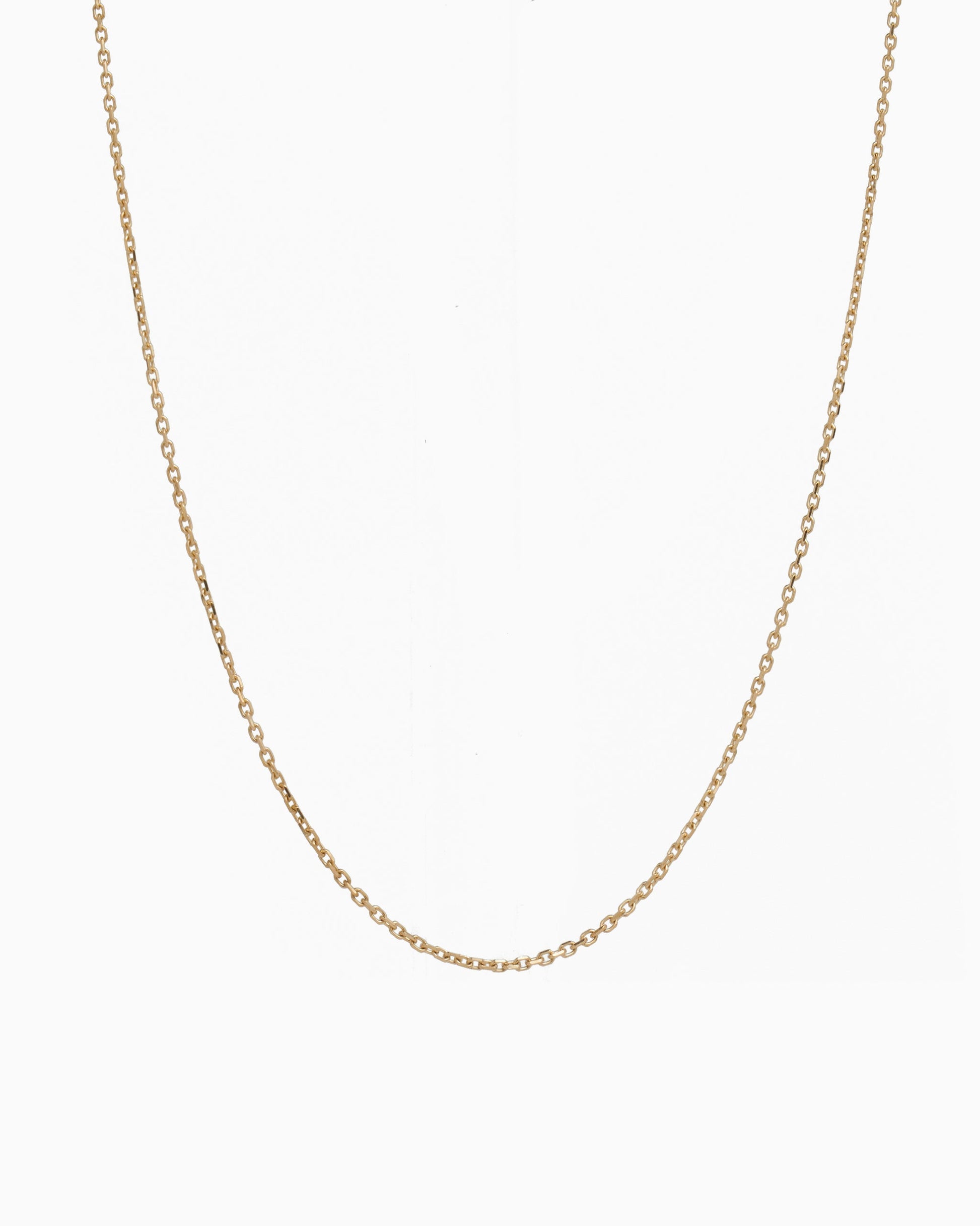 14K Gold Square Cable Chain