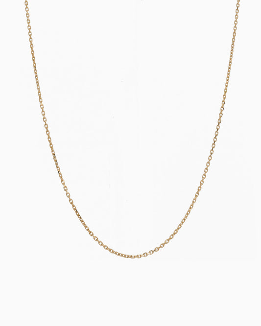 14K Gold Square Cable Chain