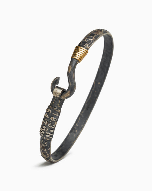 Pirate Texture St. John Hook Bracelet, 8mm - Vibe Jewelry