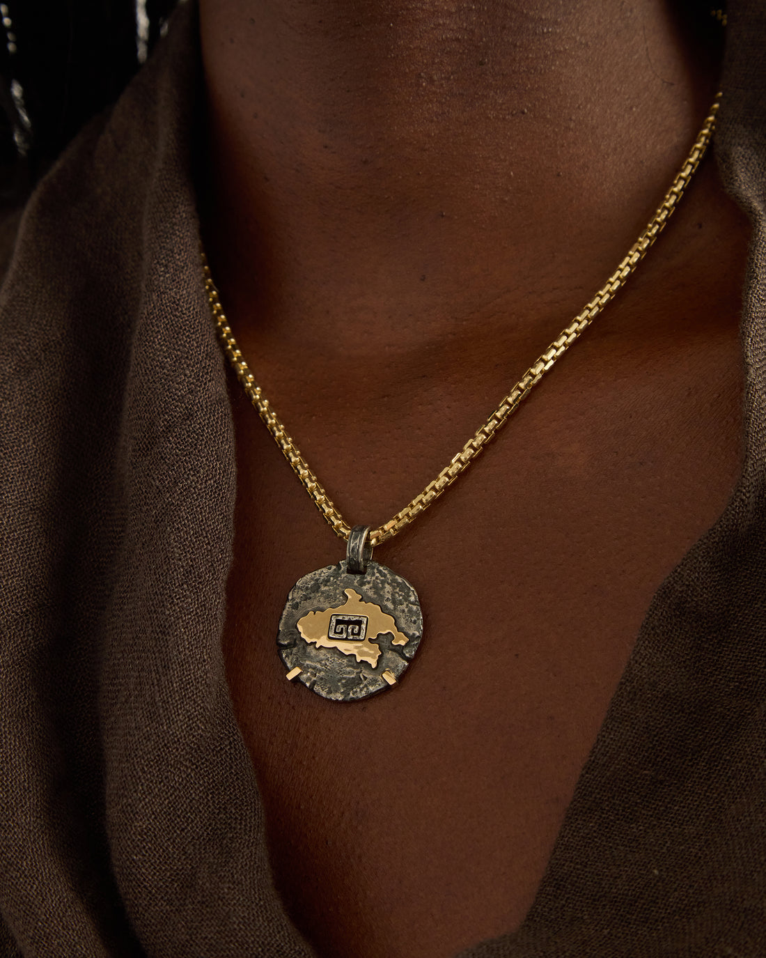 St. John Treasure Coin Pendant