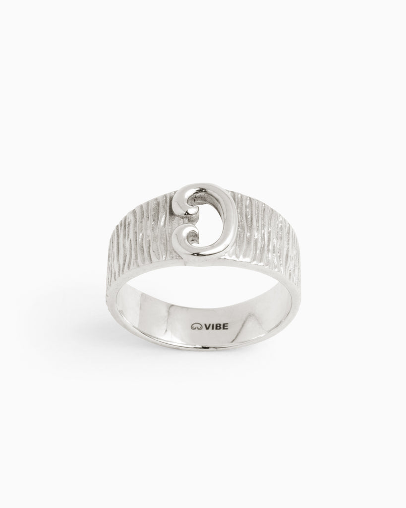 Water Texture Band with Open Petroglyph