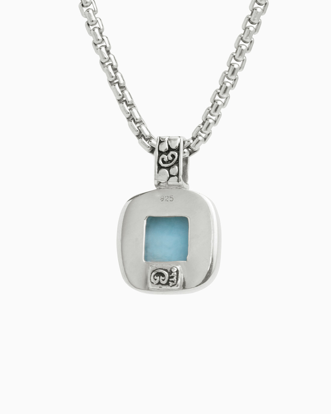 Elegant Pendant - Larimar