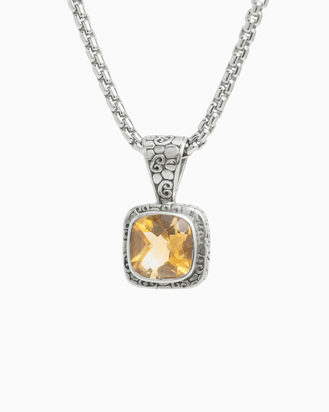 Paradise Pendant - Citrine