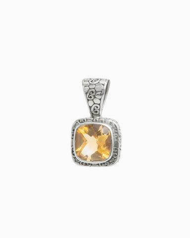 Paradise Pendant - Citrine