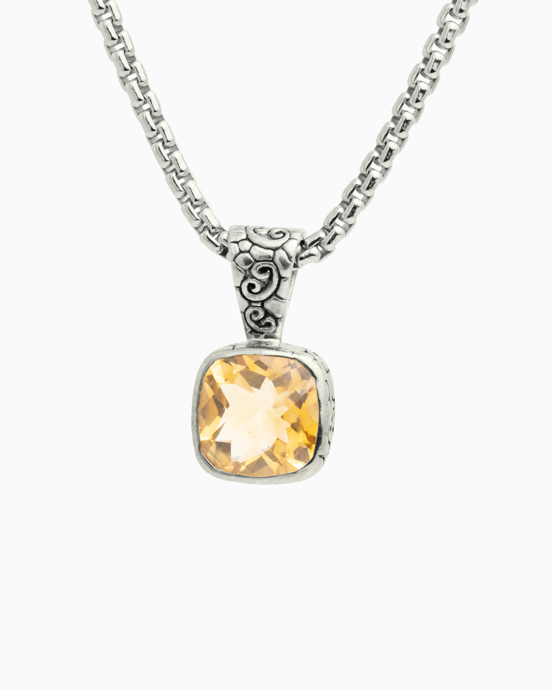 Supreme Stone Pendant - Citrine