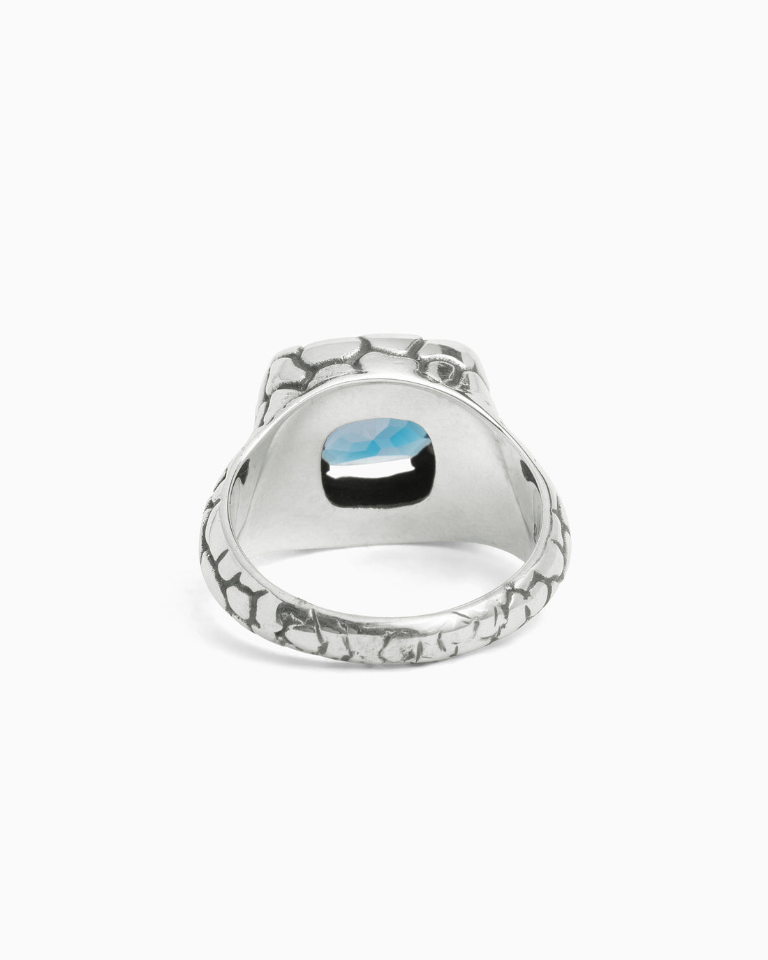 Hawksbill Ring - London Blue Topaz