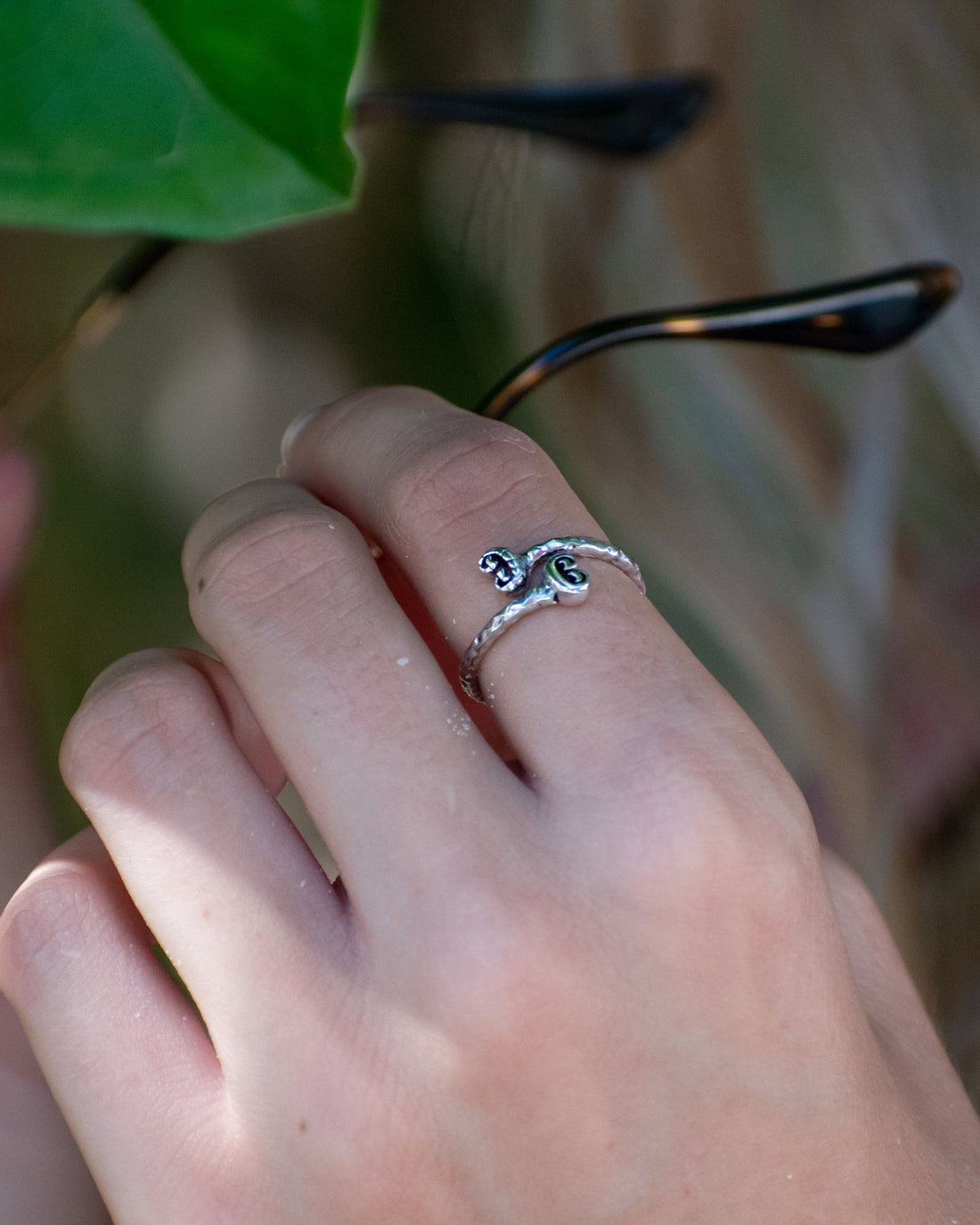 Petroglyph Adjustable Ring