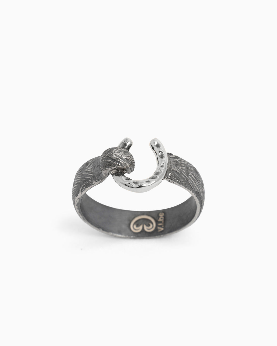 Hook Ring with Marine Texture