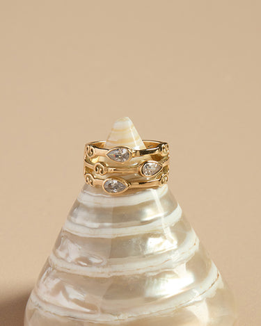 14K Solid Gold Rings