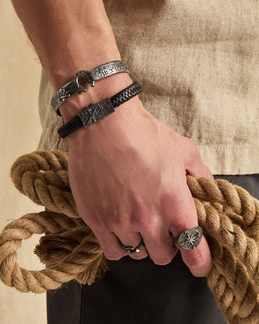 Oxidized Sterling Silver