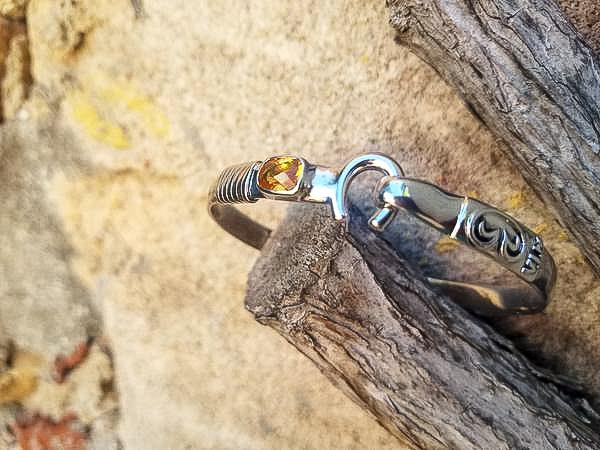 Caribbean Hook with Faceted Stone (6mm) Hooks